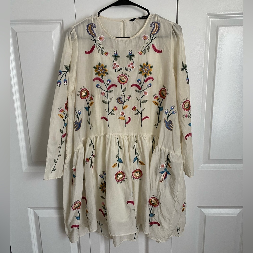 Cottage core floral dress